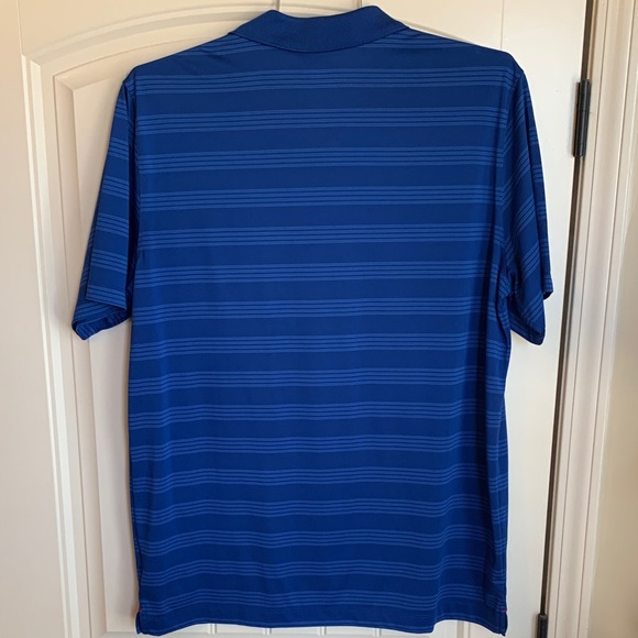 Like New! Texas Rangers Nike Royal Blue Men's Polo Shirt - Picture 4 of 5